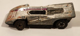 Vintage 1976 Hot Wheels Super Chromes Steam Roller Chrome Red Lines Die Cast Toy Race Car Vehicle