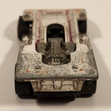 Vintage 1976 Hot Wheels Super Chromes Steam Roller Chrome Red Lines Die Cast Toy Race Car Vehicle