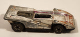 Vintage 1976 Hot Wheels Super Chromes Steam Roller Chrome Red Lines Die Cast Toy Race Car Vehicle