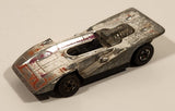 Vintage 1976 Hot Wheels Super Chromes Steam Roller Chrome Red Lines Die Cast Toy Race Car Vehicle