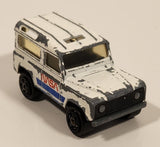 Majorette Land Rover NASA No. 266 National Aeronautics and Space Administration White Die Cast Toy Car Vehicle