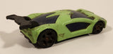 2009 McDonald's Hot Wheels Impavido 1 Bright Green 3/7 Die Cast Toy Car Vehicle