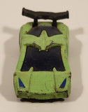 2009 McDonald's Hot Wheels Impavido 1 Bright Green 3/7 Die Cast Toy Car Vehicle