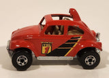1998 Hot Wheels Baja Bug Volkswagen VW Beetle Red Die Cast Toy Car Vehicle