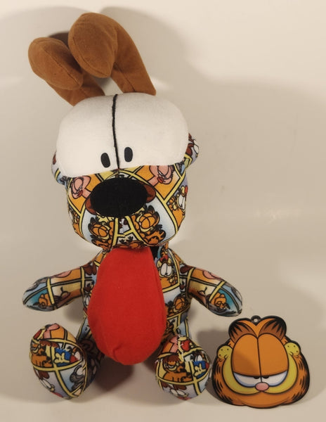 2022 Toy Factory Paws Nickelodeon Garfield Odie Sticker Bomb 12" Tall Stuffed Character Plush Toy New with Tags