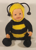 2005 Uni Max Toys Anne Geddes Baby in Bumble Bee Costume 12" Tall Doll Toy