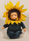 Uni Max Toys Anne Geddes Baby in Sunflower Costume 9" Tall Doll Toy