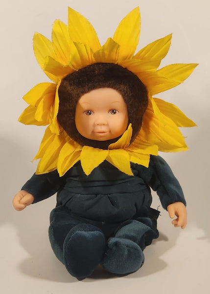 Uni Max Toys Anne Geddes Baby in Sunflower Costume 9" Tall Doll Toy