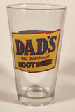Dad's Old Fashions Rout Beer Since 1937 5 3/4" Clear Glass Cup