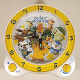 Seiko Game Freak TV Tokyo ShoPro JR Kikaku Nintendo Pokemon Creatures Pocket Monsters Alarm Clock with Glow in The Dark Hands