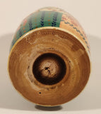 Vintage U.S.S.R Soviet Union Russian Hand Painted Women and Men Wooden Nesting Dolls Set of 5