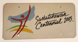 2005 Saskatchewan Centennial Metal Vehicle License Plate