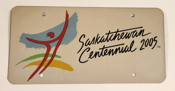 2005 Saskatchewan Centennial Metal Vehicle License Plate