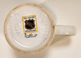 Vintage Giftcraft NHL Quebec Nordiques Small 2 5/8" Tall Ceramic Coffee Mug Cup