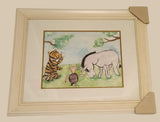 Original Winnie The Pooh, Piglet, Tigger and Eeyore Hand Painted Water Color Painting