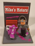 Jazwares Roblox Welcome To Bloxburg Mechanic Mayhem Mike's Motors 2 3/4" Toy Figures with Accessories Complete
