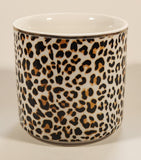 Leopard Print 3 1/2" Ceramic Coffee Mug Cup