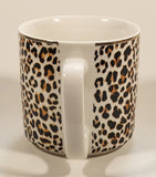 Leopard Print 3 1/2" Ceramic Coffee Mug Cup
