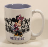 Disney Parks Disneyland Resort Minnie Mouse 4 1/2" Tall Embossed Ceramic Coffee Mug Cup