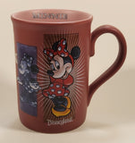 Disney Disneyland Minnie Mouse Pink 4 1/2" Tall Ceramic Coffee Mug Cup