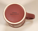 Disney Disneyland Minnie Mouse Pink 4 1/2" Tall Ceramic Coffee Mug Cup