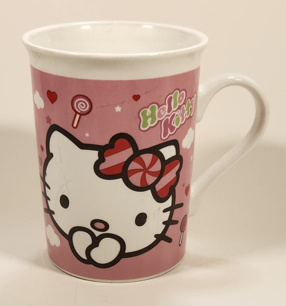 2012 Frankford Candy Sanrio Hello Kitty 4" Tall Ceramic Coffee Mug Cup