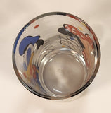 1980s Anchor Hocking Disney Mickey Mouse Minnie Mouse Donald Duck 4 1/2" Clear Glass Juice Cup