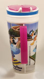 Whirley Snackeez Disney Parks Let The Memories Begin 7 1/4" Tall Plastic Travel Mug Cup with Snack Storage Lid