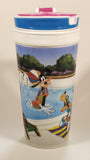 Whirley Snackeez Disney Parks Let The Memories Begin 7 1/4" Tall Plastic Travel Mug Cup with Snack Storage Lid