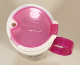 Whirley Snackeez Disney Parks Let The Memories Begin 7 1/4" Tall Plastic Travel Mug Cup with Snack Storage Lid