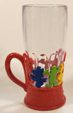 Disney On Ice Red and Clear Plastic 7" Tall Light Up Cup Mug
