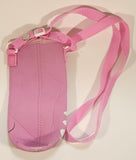 Disney Store Minnie Mouse Pink Fabric Drink Bottle Koozie with Strap