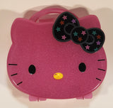 Horizon Group Sanrio Hello Kitty Glitter Pink Plastic Hinged Storage Container