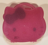 Horizon Group Sanrio Hello Kitty Glitter Pink Plastic Hinged Storage Container
