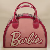 Mattel Barbie Pink Toy Cosmetic Makeup Travel Case Bag