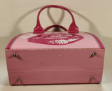 Mattel Barbie Pink Toy Cosmetic Makeup Travel Case Bag