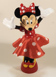 Disney Minnie Mouse Spinning Dress 9 3/4" Tall Toy Figure
