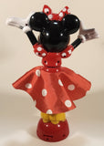 Disney Minnie Mouse Spinning Dress 9 3/4" Tall Toy Figure