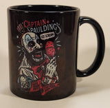 Rare Captain Spaulding Ice Scream Black 3 3/4" Tall Ceramic Coffee Mug Cup