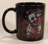 Rare Captain Spaulding Ice Scream Black 3 3/4" Tall Ceramic Coffee Mug Cup