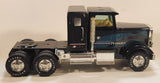 Nylint Permatex Semi Tractor Truck Black 12 1/2" Long Pressed Steel Toy Car Vehicle