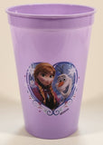 Greenbrier International Zak! Designs Disney Frozen Anna and Olaf Purple 5" Tall Plastic Cup