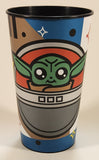 Enpres Unique Industries LucasFilm Ltd Star Wars Yoda Black 6" Tall Plastic Cup