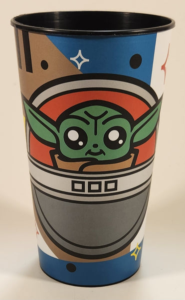 Enpres Unique Industries LucasFilm Ltd Star Wars Yoda Black 6" Tall Plastic Cup