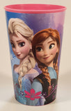 Technimark Disney Frozen Elsa Anna Pink 5 5/8" Tall Plastic Cup