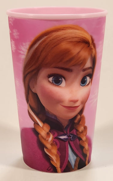 Disney Frozen Anna Hologram Light Pink 4 1/4" Tall Plastic Cup