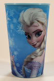Disney Frozen Elsa Hologram Light Blue 4 1/4" Tall Plastic Cup