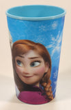 Disney Frozen Elsa and Anna Hologram Light Blue 4 1/4" Tall Plastic Cup
