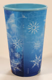 Disney Frozen Elsa and Anna Hologram Light Blue 4 1/4" Tall Plastic Cup