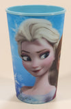 Disney Frozen Elsa and Anna Hologram Light Blue 4 1/4" Tall Plastic Cup